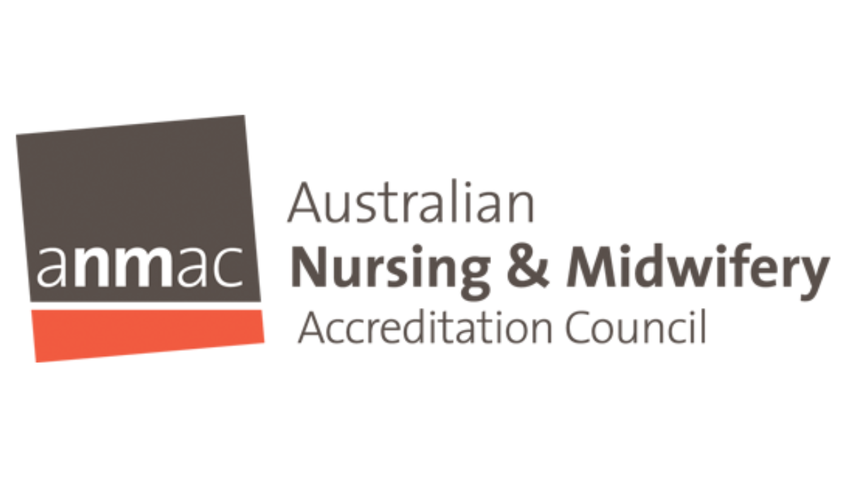 Australian Nursing and Midwifery Accreditation Council logo.