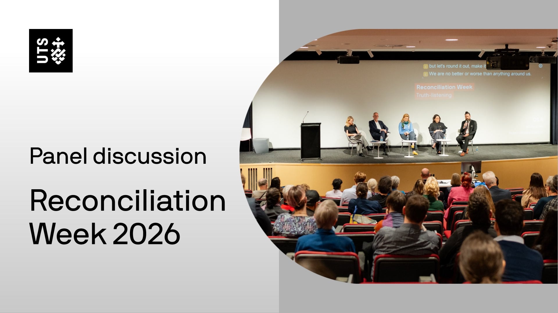 Image of Reconciliation Week 2026 tile for panel session