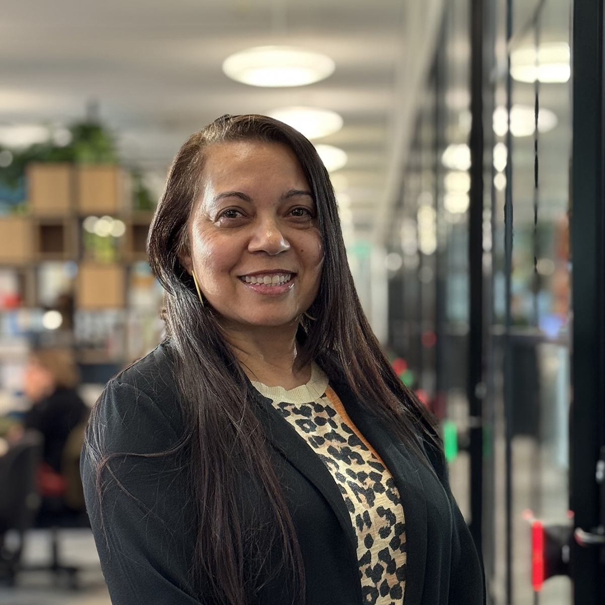 Portrait of Bindi Blomstrand, Program and Internship Coordinator