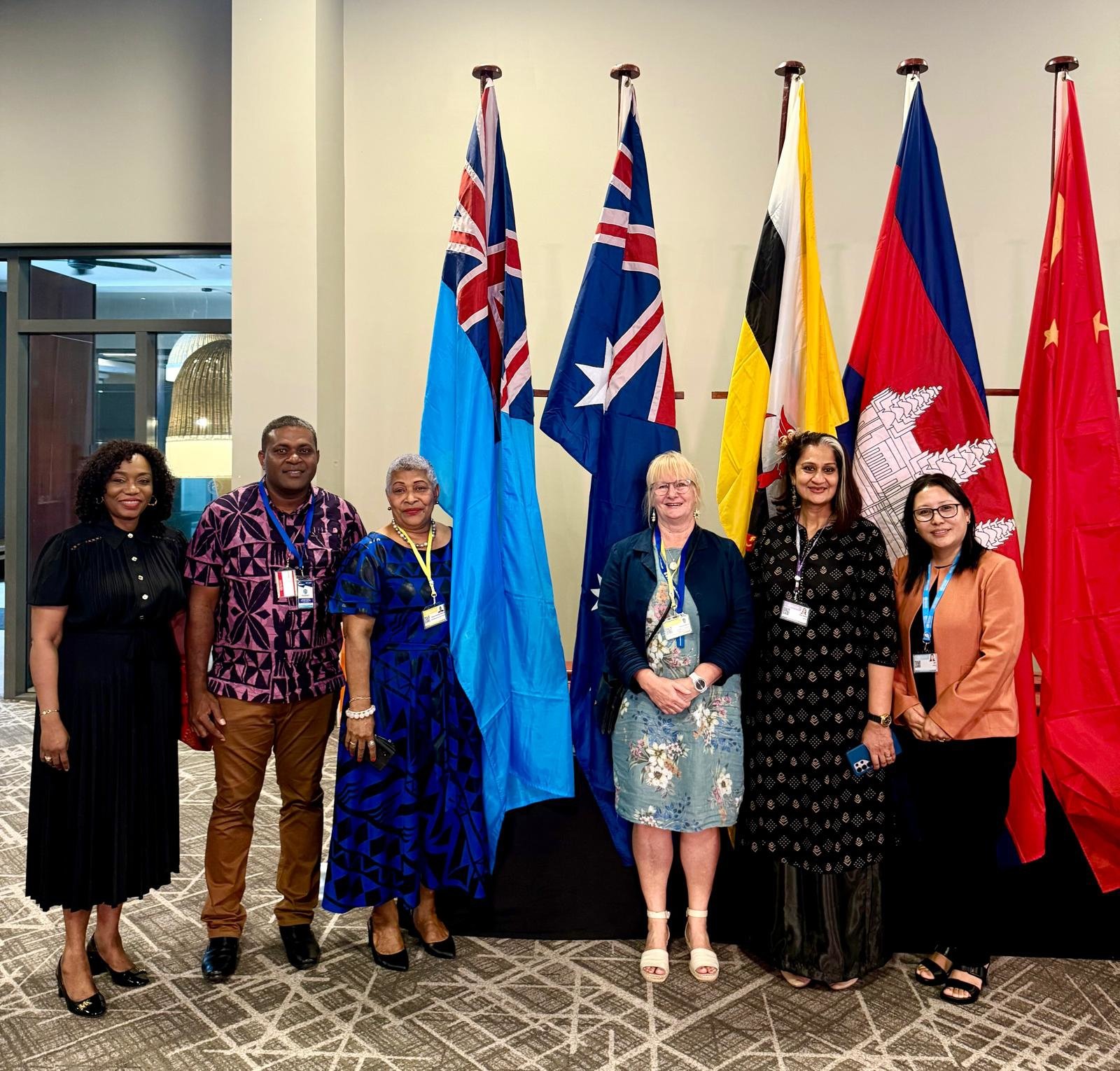 Representativs from UNFPA, WHO, and Nursing Delegation