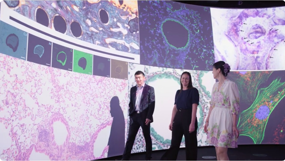 Photo of 3 Al and Val Rosenstrauss fellows