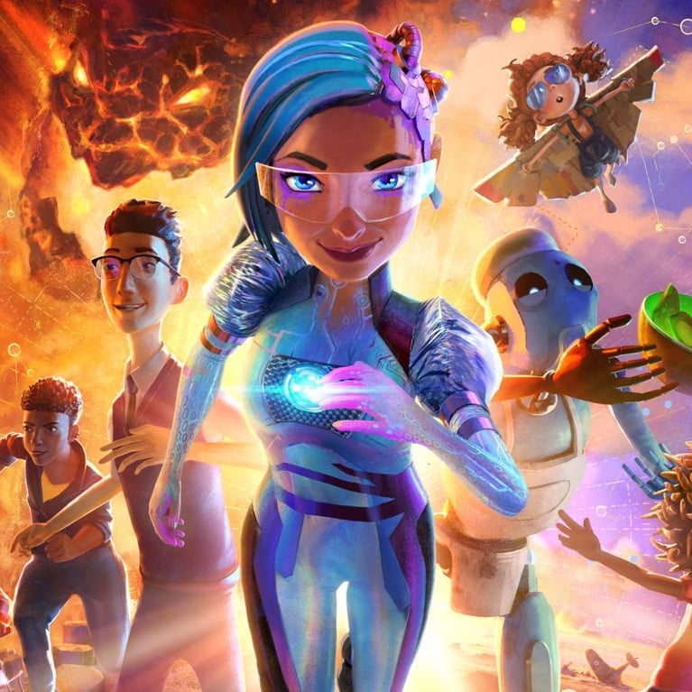 Illustration of characters from the Animal Logic Academy student animated films