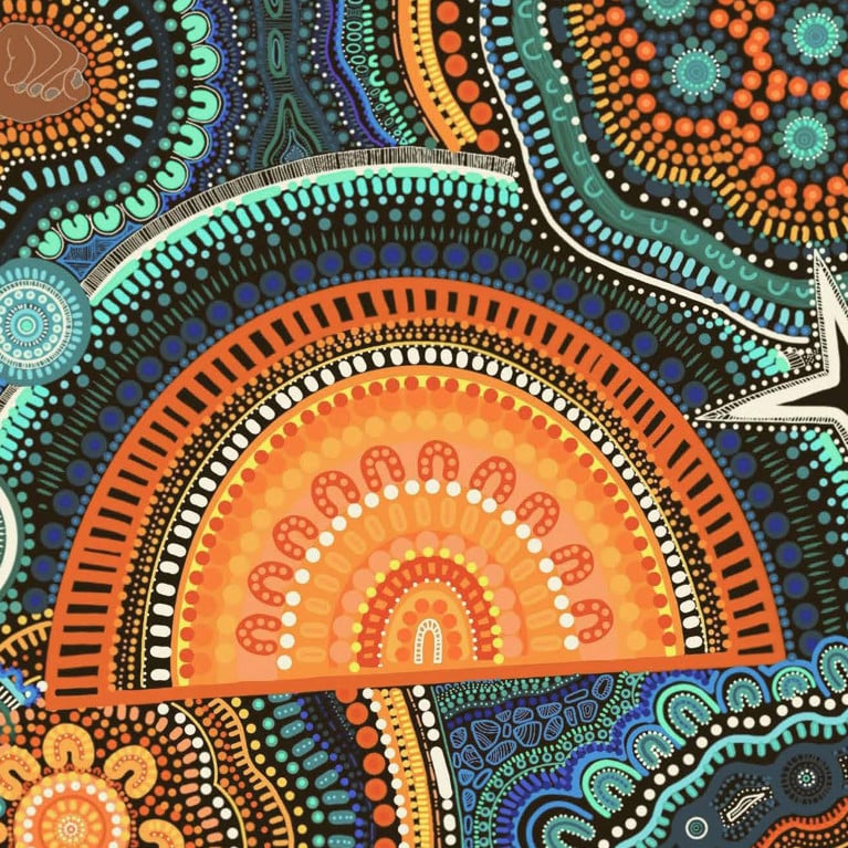Call it Out site artwork by Dr Kirsten Gray