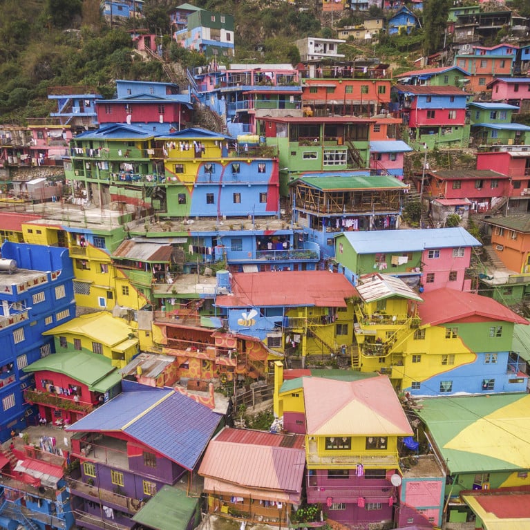 Aerial view of the colourful Stobosa hillside homes artwork in the town of La Trinidad, Benguet, Philippines.
By R.M. Nunes
Adobe Stock