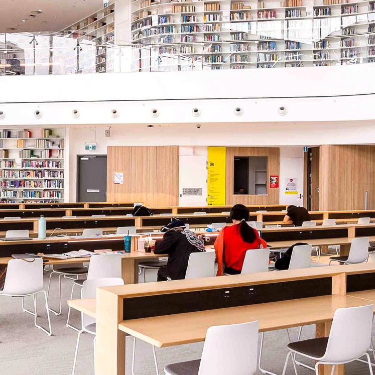 Inside the Reading Room of the UTS Library