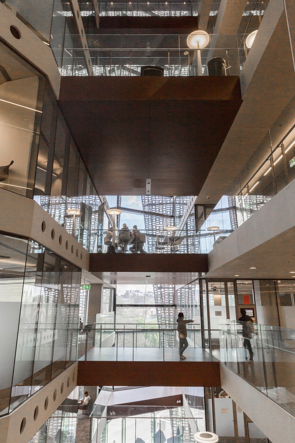 Interior of Building 11, Faculty of Engineering and IT.
