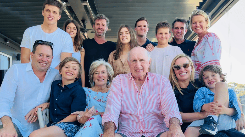 Group photo of the the Crookes family