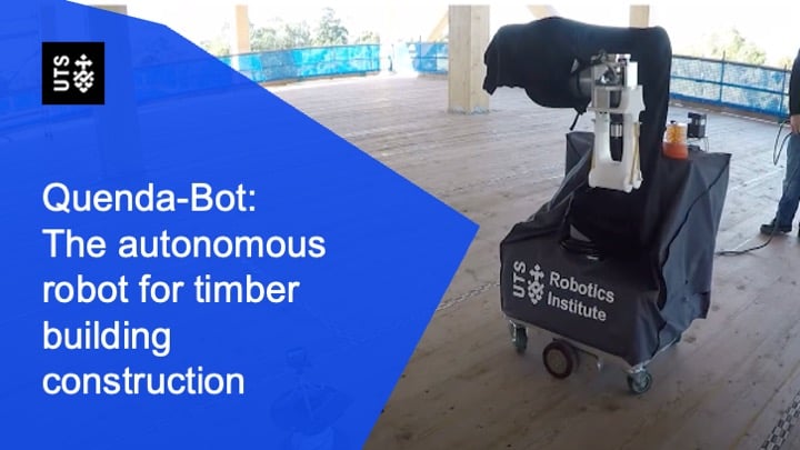 Quenda-bot: The autonomous robot for timber building construction