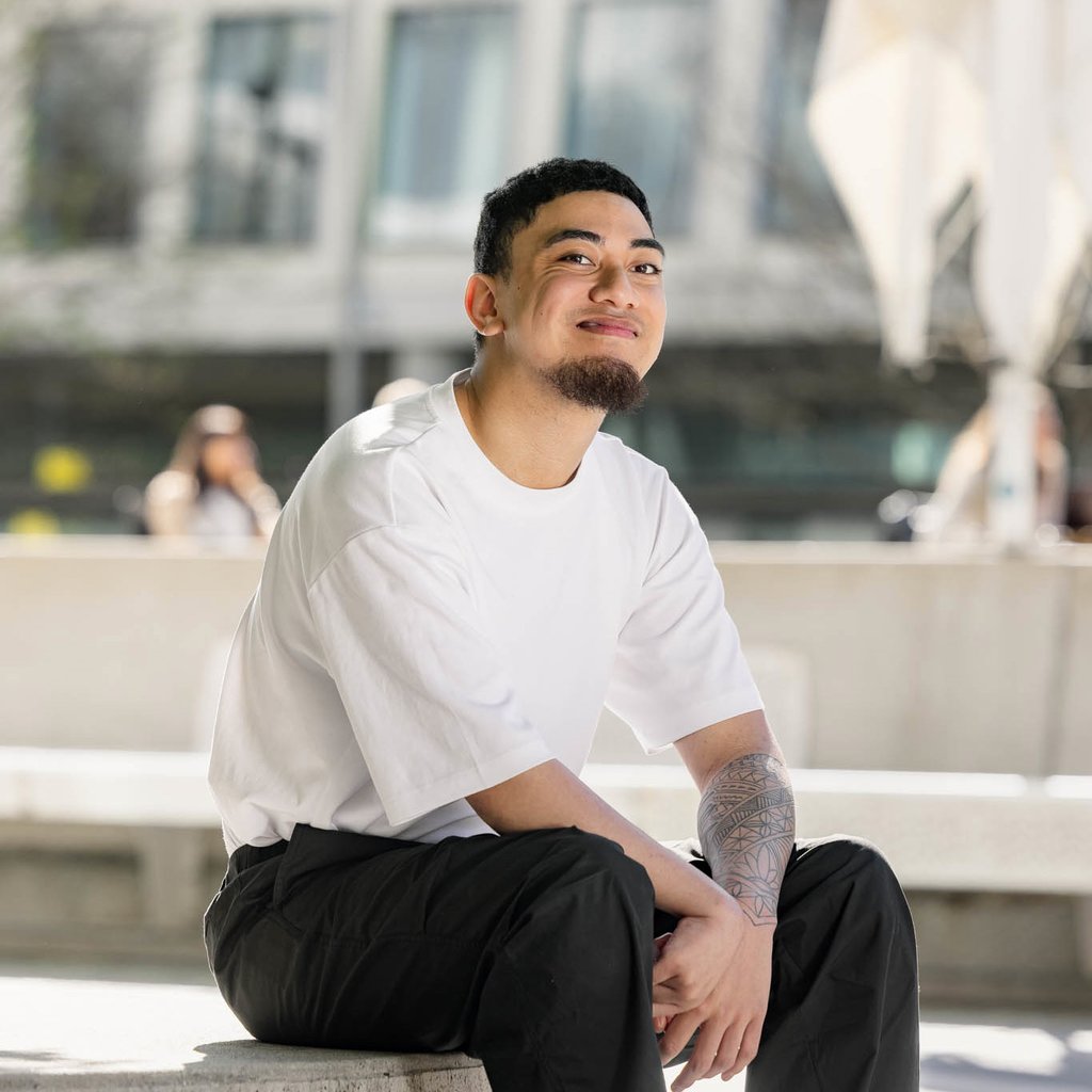 University of Technology Sydney student Sione Puloka