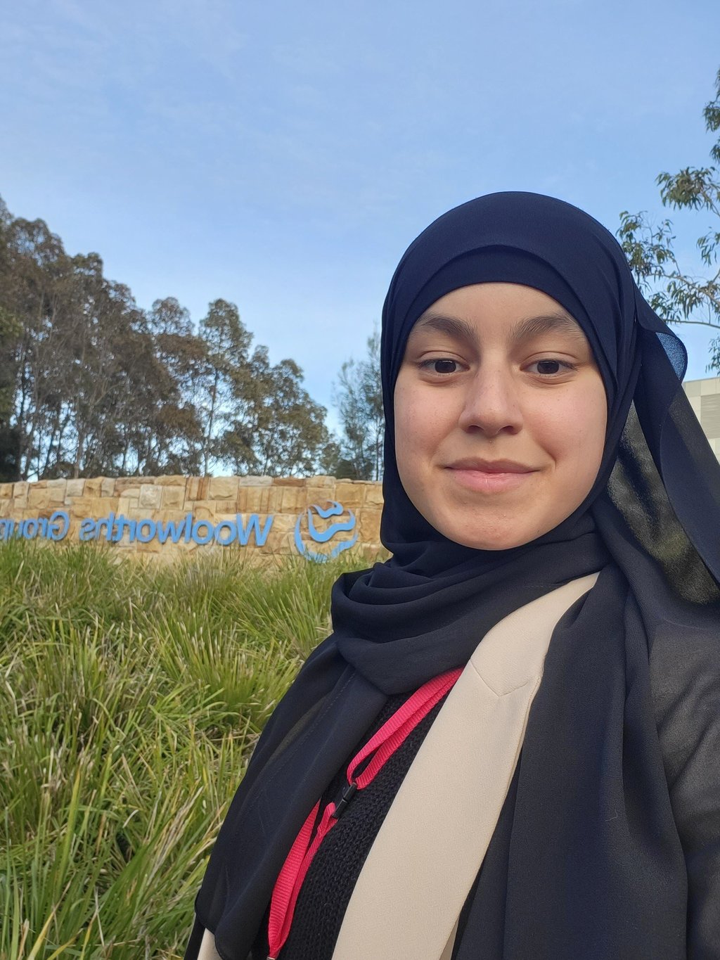 woman in a field