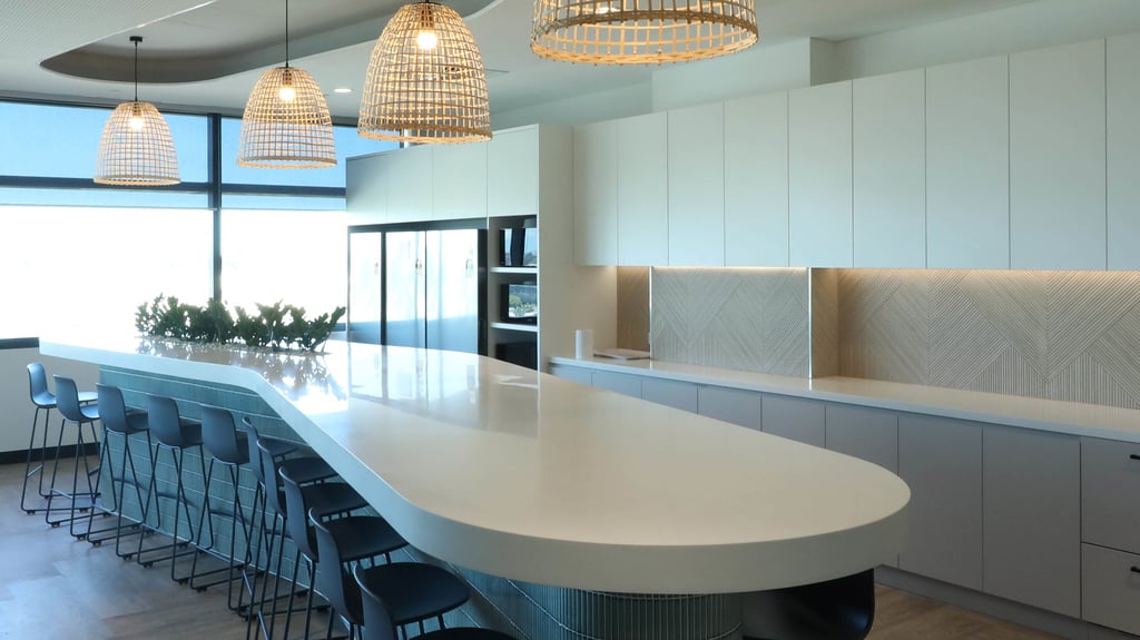 Shared kitchen space at UTS