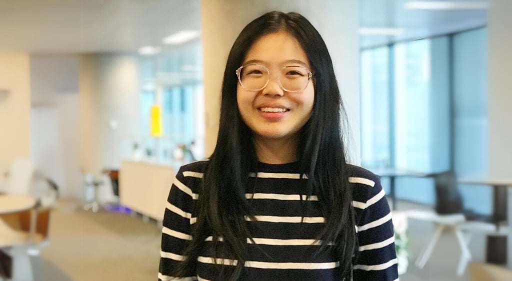 Bachelor of Information Technology Cooperative Scholarship student Clarissa Lim.