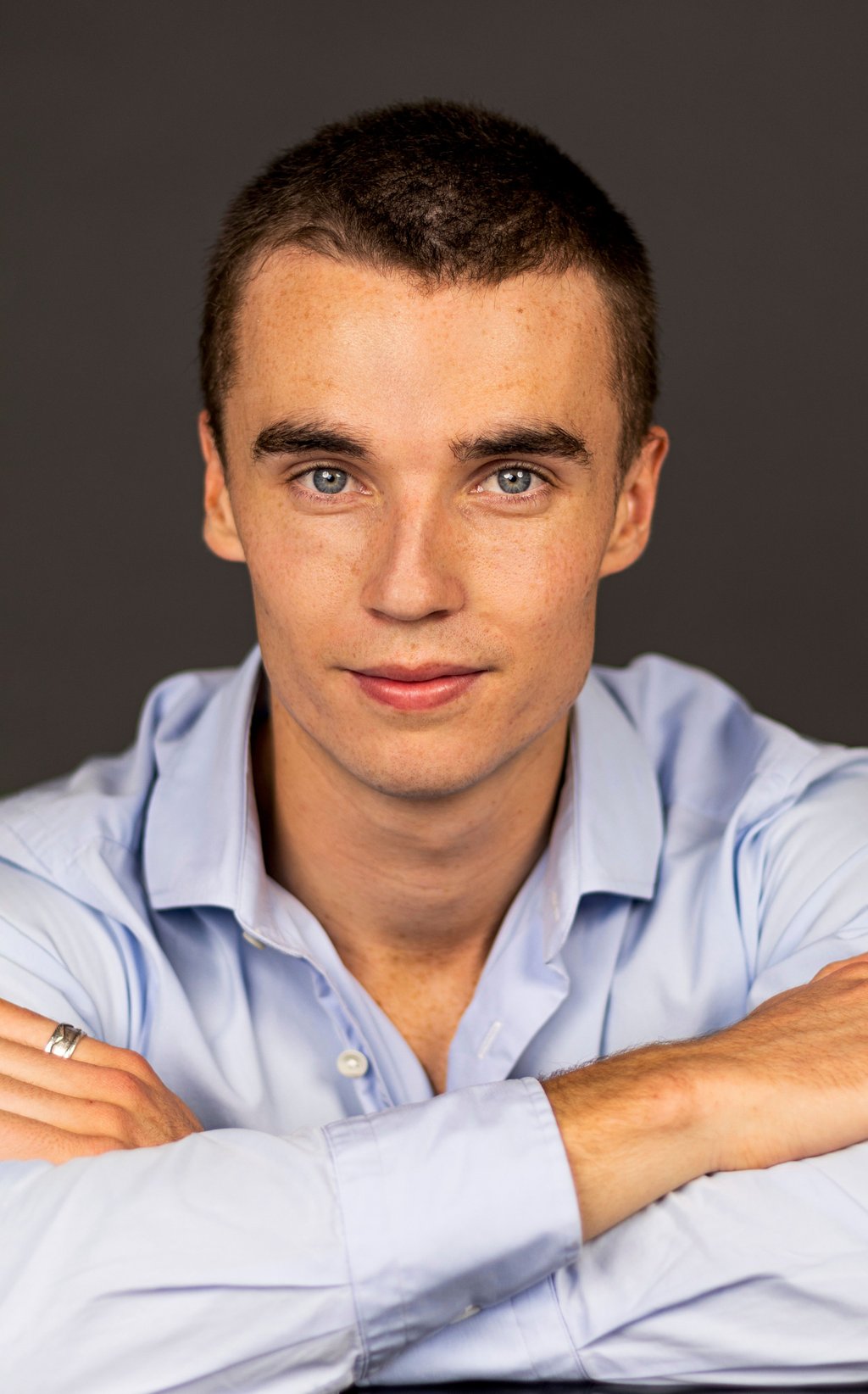 Headshot of Harry Lewis looking into the camera wearing a professional business shirt.