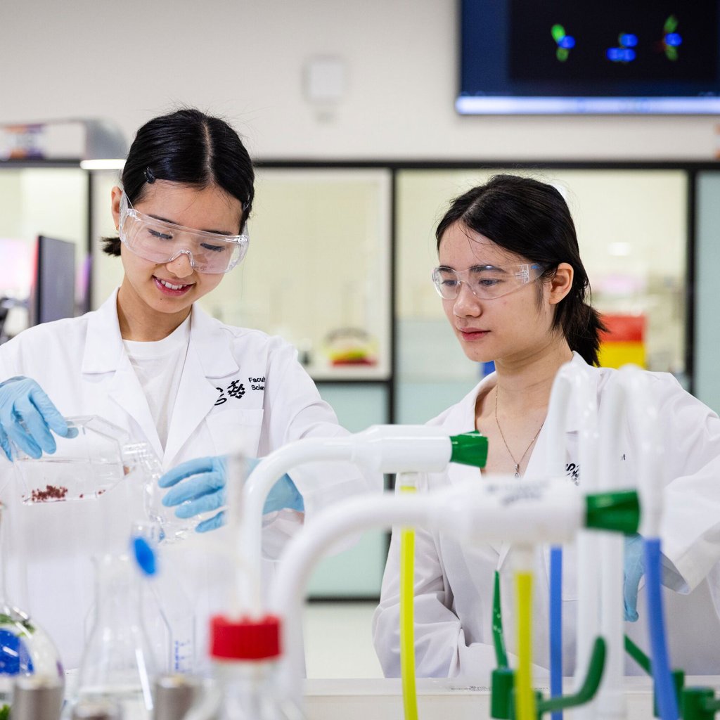 students in superlab