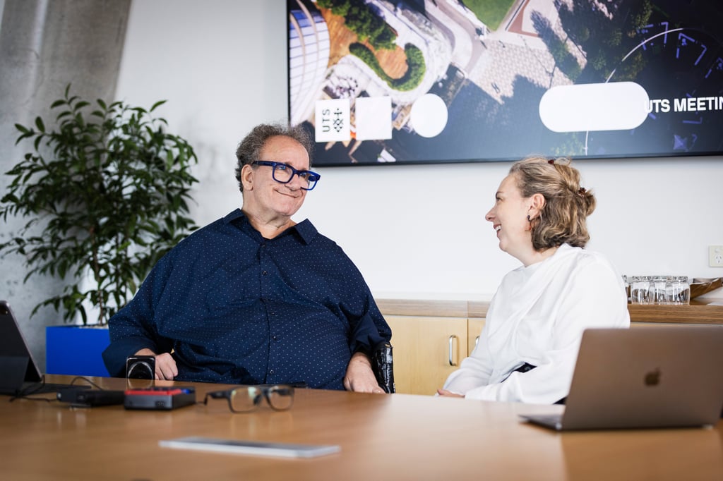 Professor Simon Darcy and Professor Phillippa Carnemolla