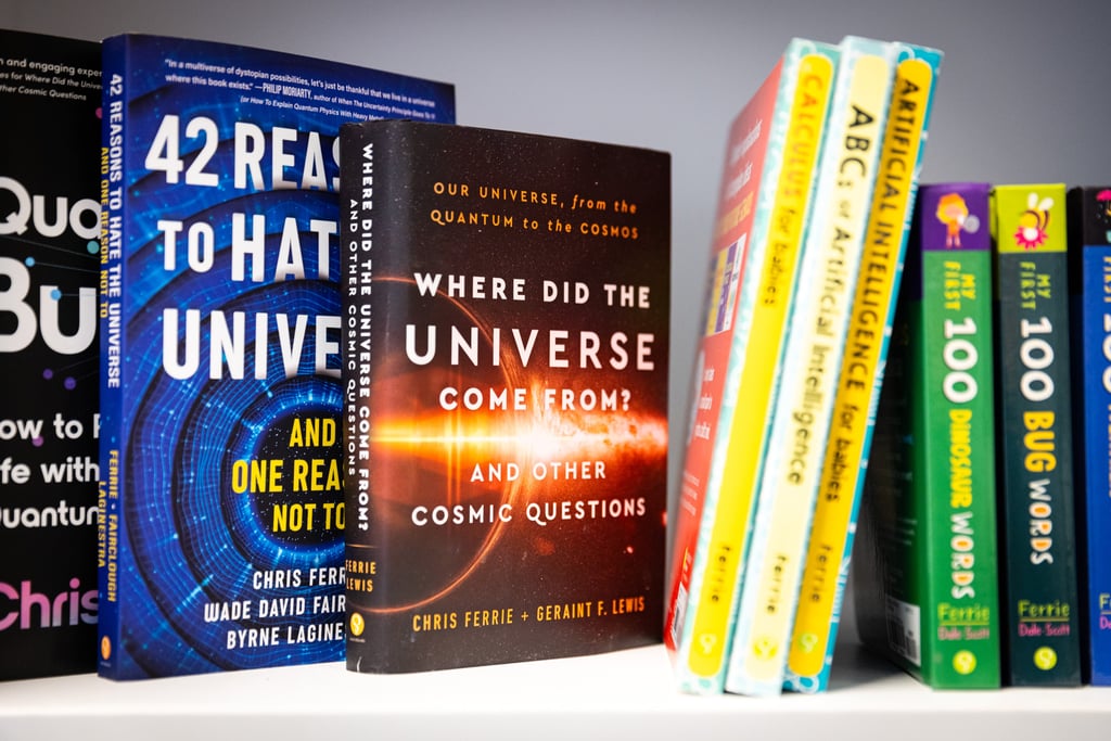 Chris Ferrie's books, including 'Where did the universe come from?'
