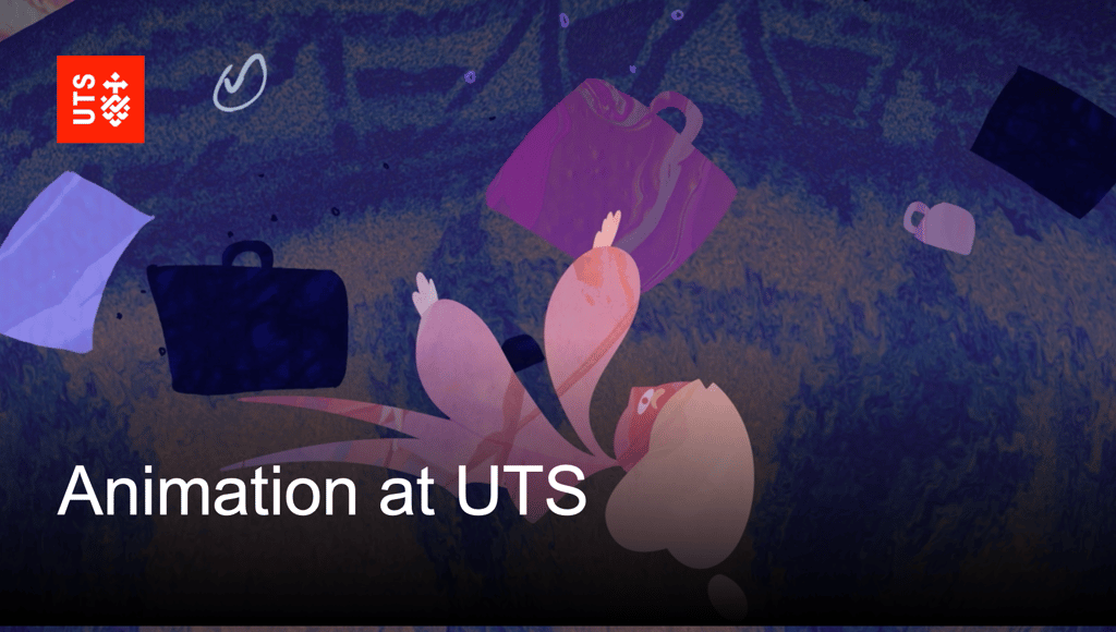 Animation Showreel Thumbnail with UTS logo