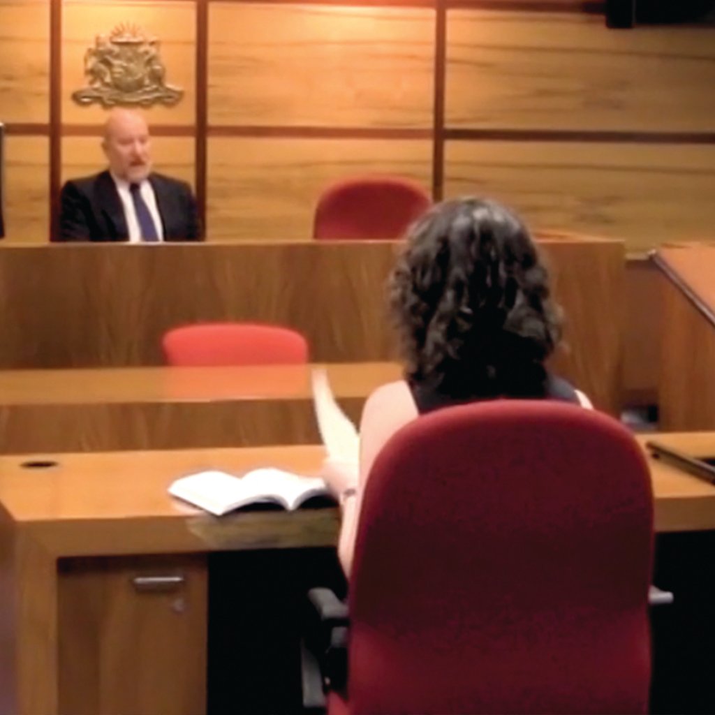 A court setting