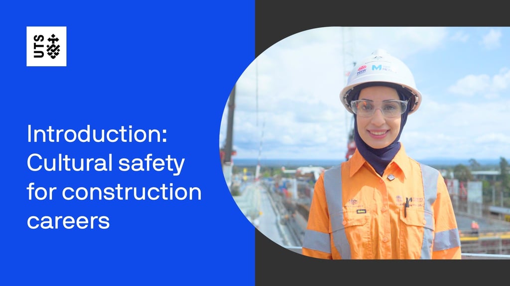 Introduction: Cultural safety for construction careers