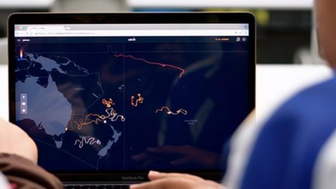Screenshot of Adrift on computer