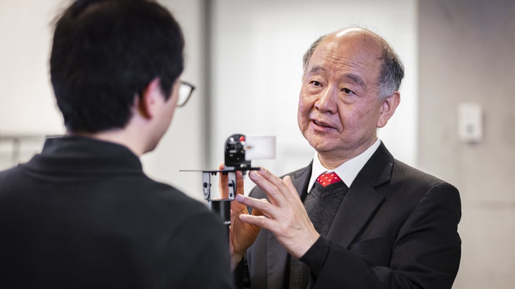 Distinguished Professor Jay Guo, picture by Andy Roberts