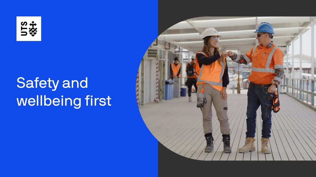 Safety and wellbeing first