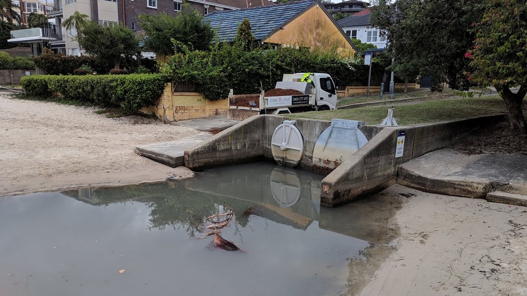Rose Bay stormwater drain