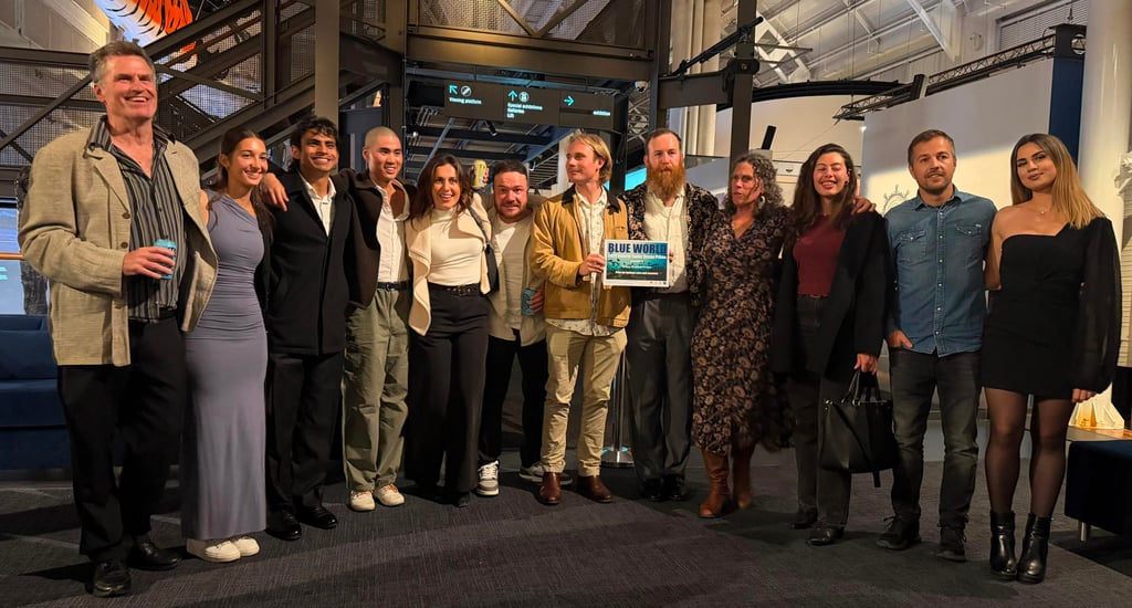 Photo of the UTS Fish Ecology Lab teams