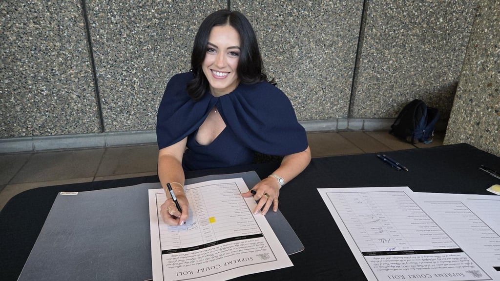 Georgia signs the Supreme Court Roll