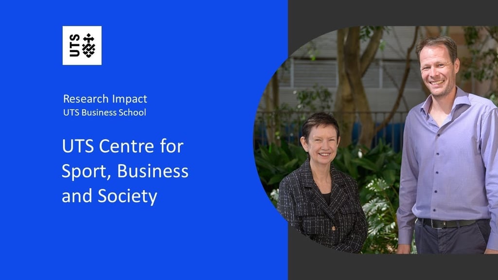 About the Centre for Sport, Business and Society