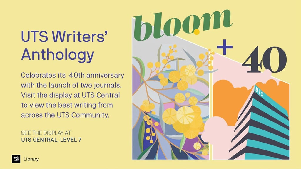 UTS Writers' Anthology celebrates its 40th anniversary with the launch of two journals