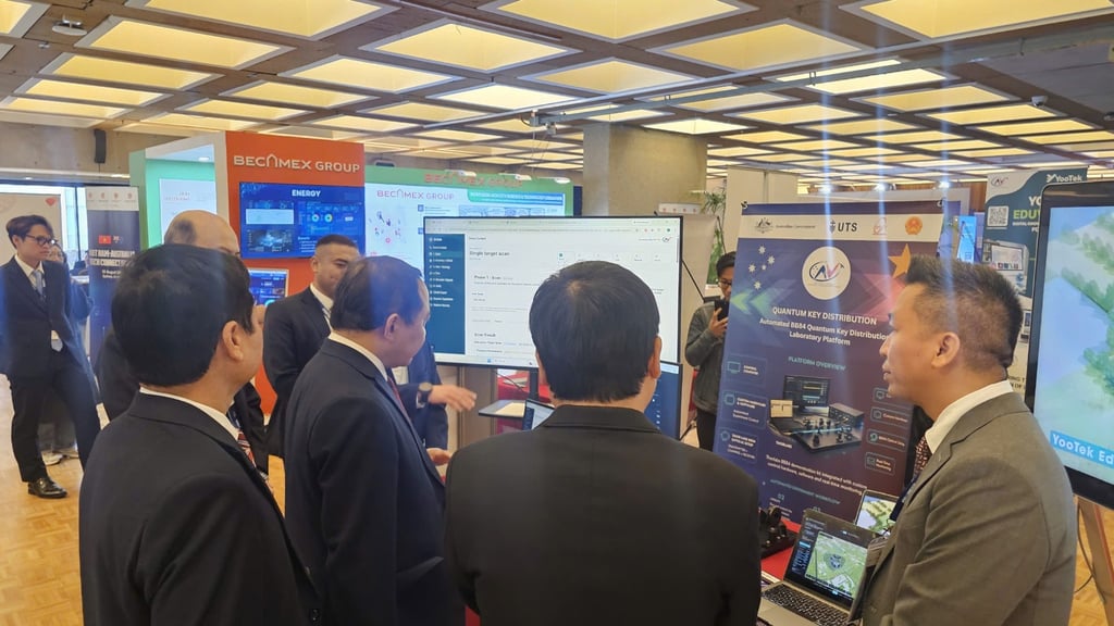 AVSTC showcasing QKD, quantum-safe (Q-safe), and  digital twin (with YooTek) demos