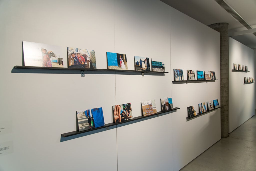 The Invisible (installation view), curated by Abdul Karim Hekmat, UTS Gallery, 3 October - 24 November 2017. Photo: David Lawrey.