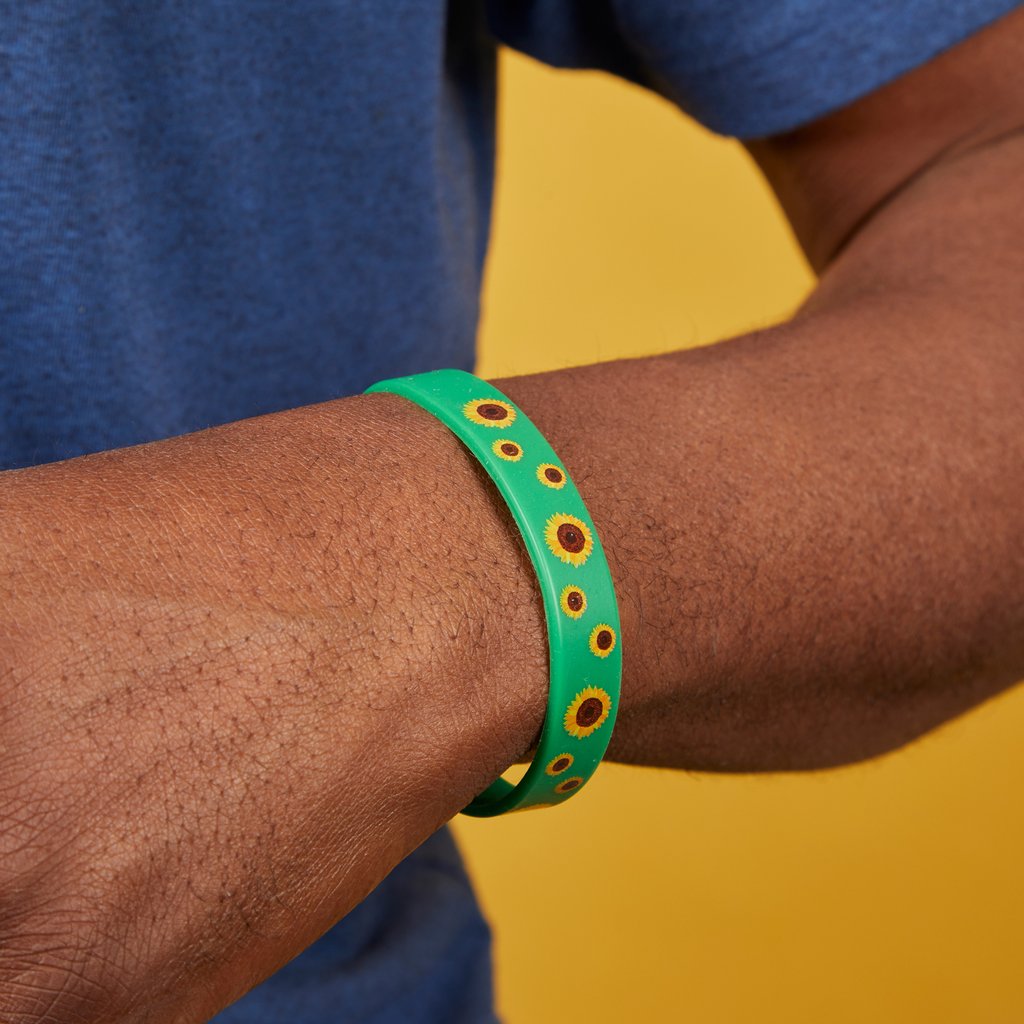 Sunflower bracelet