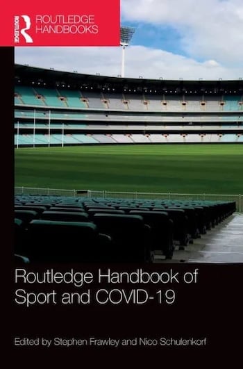 Cover of Routledge Handbook of Sport and COVID-19