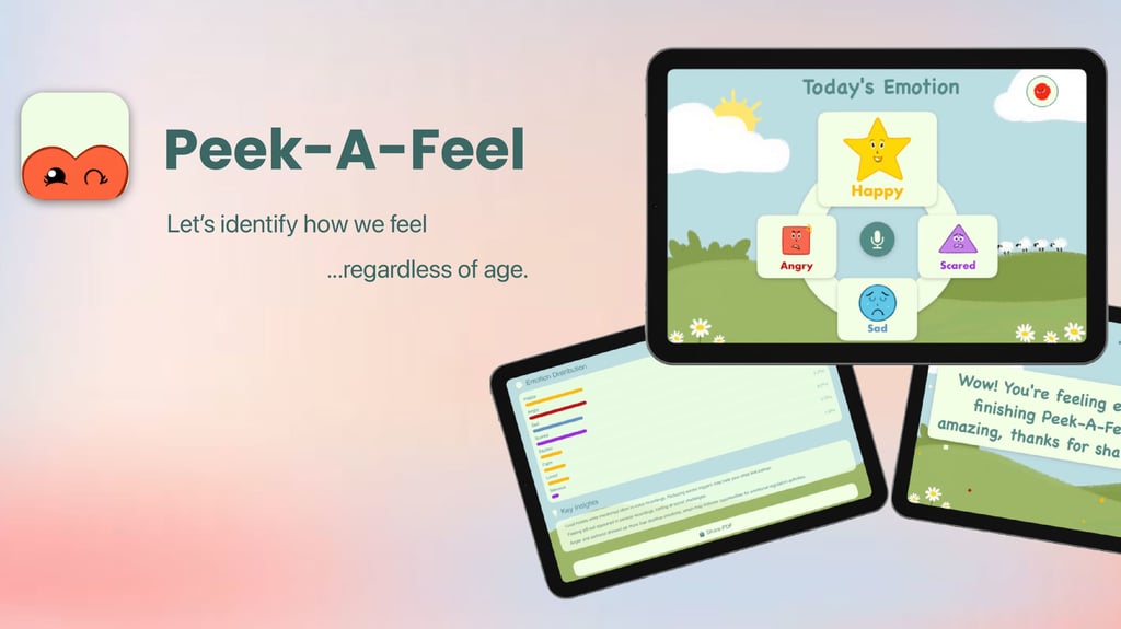 Singular app interface showcasing abstract design creation on smartphones. Three phone screens display a black design grid, green tree symbol, and menu options. The tagline reads, 'We tap. We scroll. We switch. But what if we just stayed?'