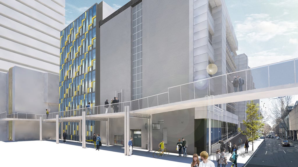 Artist's impression of Building 4 research facility