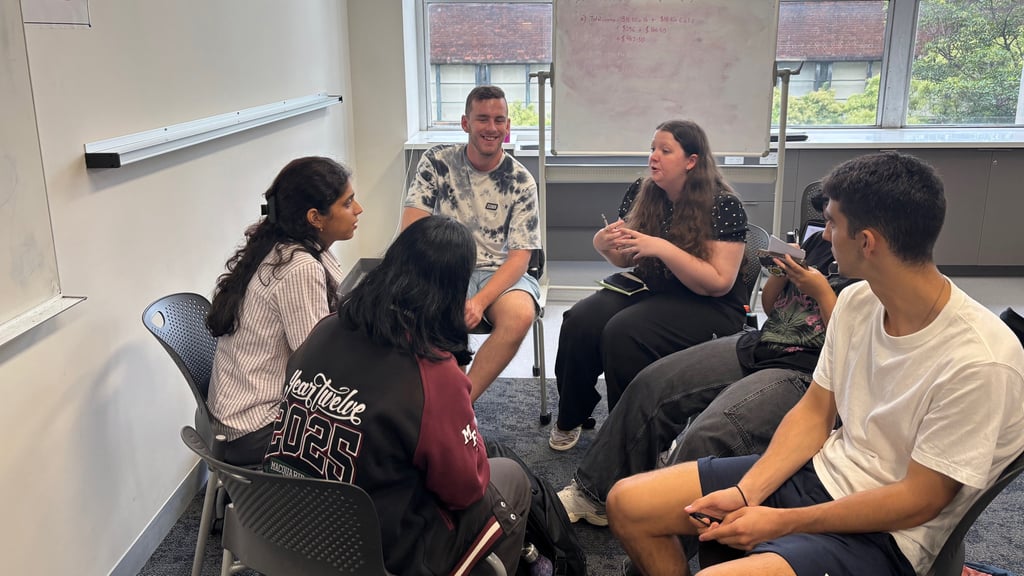 Professional discussions between beginner teachers