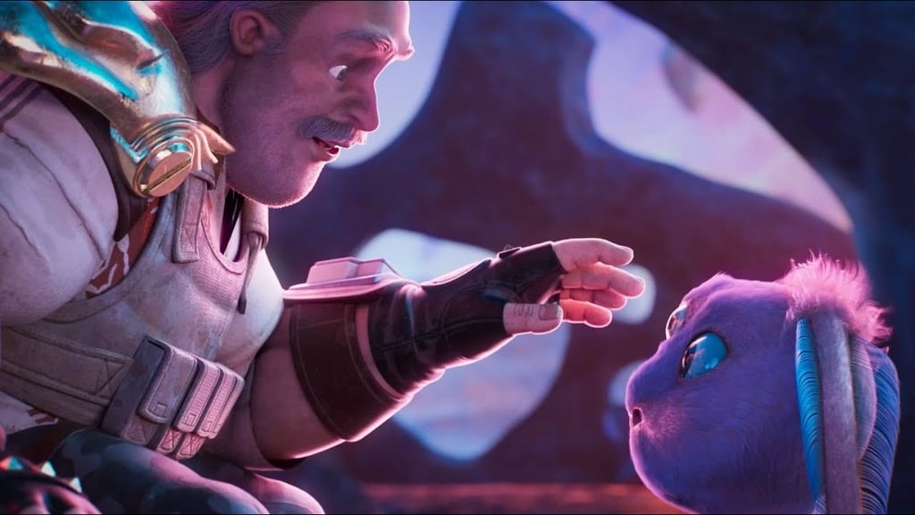 Still from animated showreel