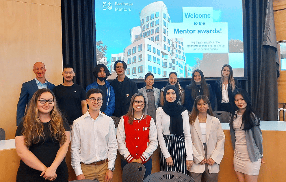 Group photo of the Business Mentors
