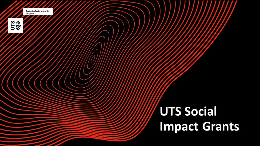 Social Impact Grant thumbnail - red thumbprint on black background