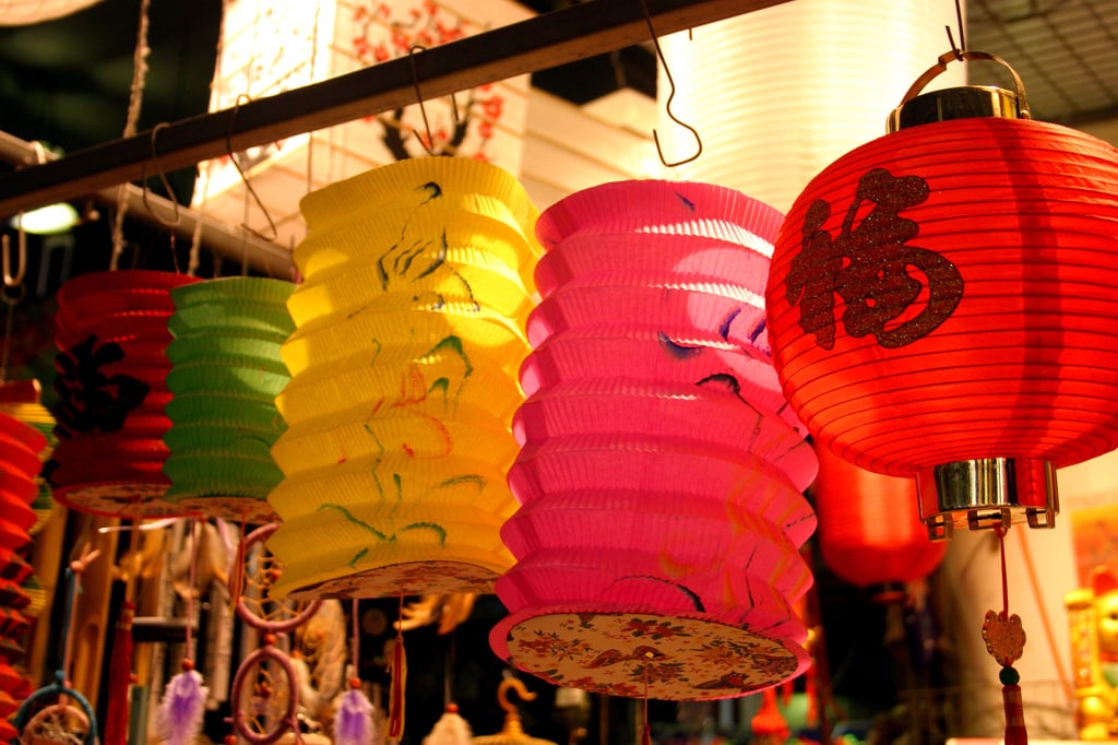 Chinese lanterns at Paddy's Market in Sydney. Picture by Chee-Onn Leong