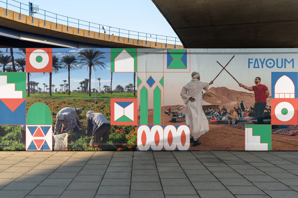 Jannah Abdellatif's Fayoum, Egypt concept place branding project