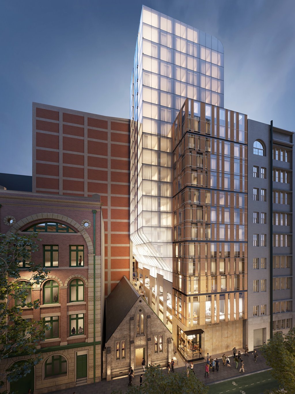 420-424 Kent Street and 275-277 Clarence Street, Sydney