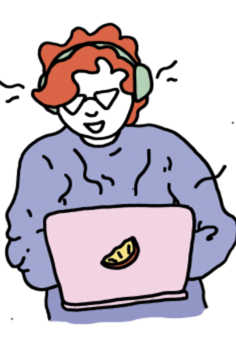 Laptop headphones