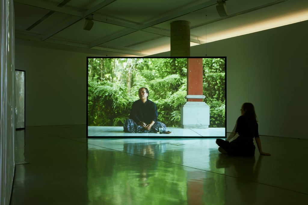 Installation in gallery