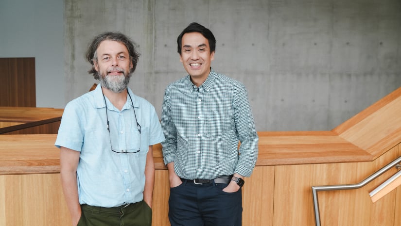 Associate Professor Tim Luckett and Professor Brian Le, PaCCSC Co-Chairs