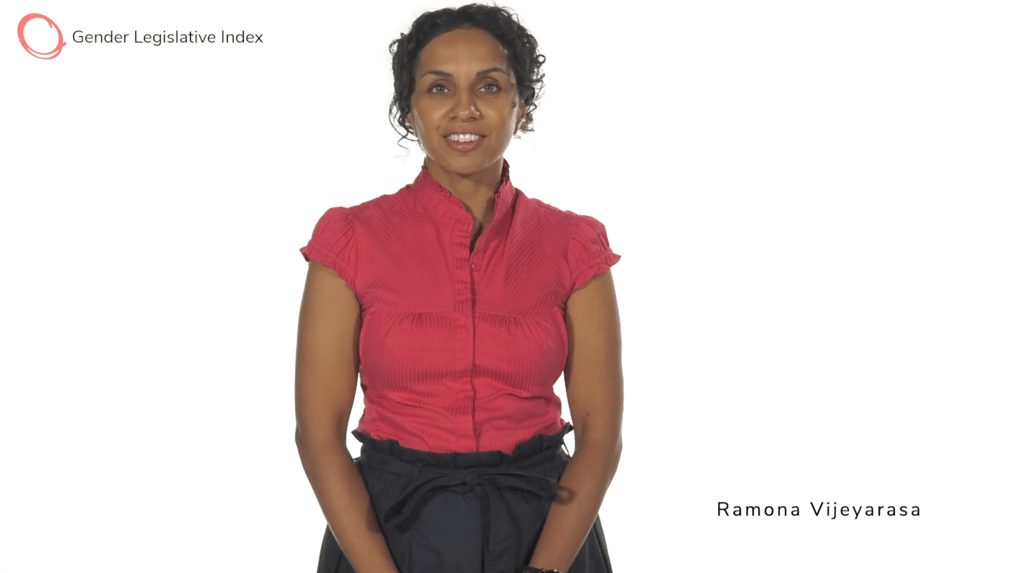 Professor Ramona Vijeyarasa on a white background