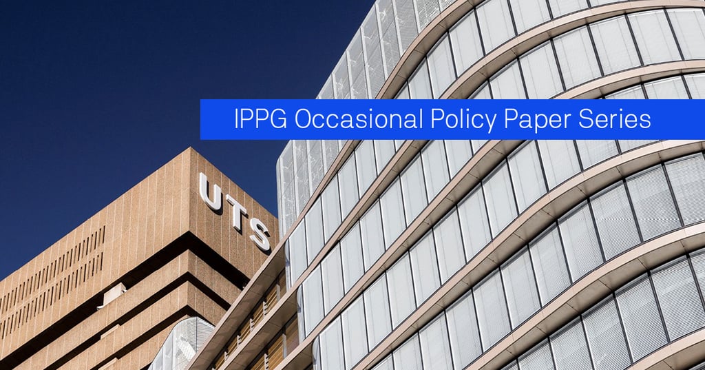 IPPG Occasional Policy Paper Series