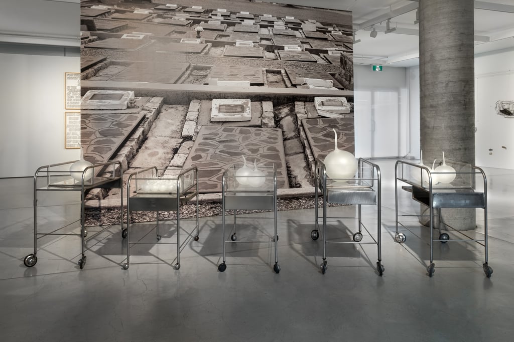 Installation in gallery